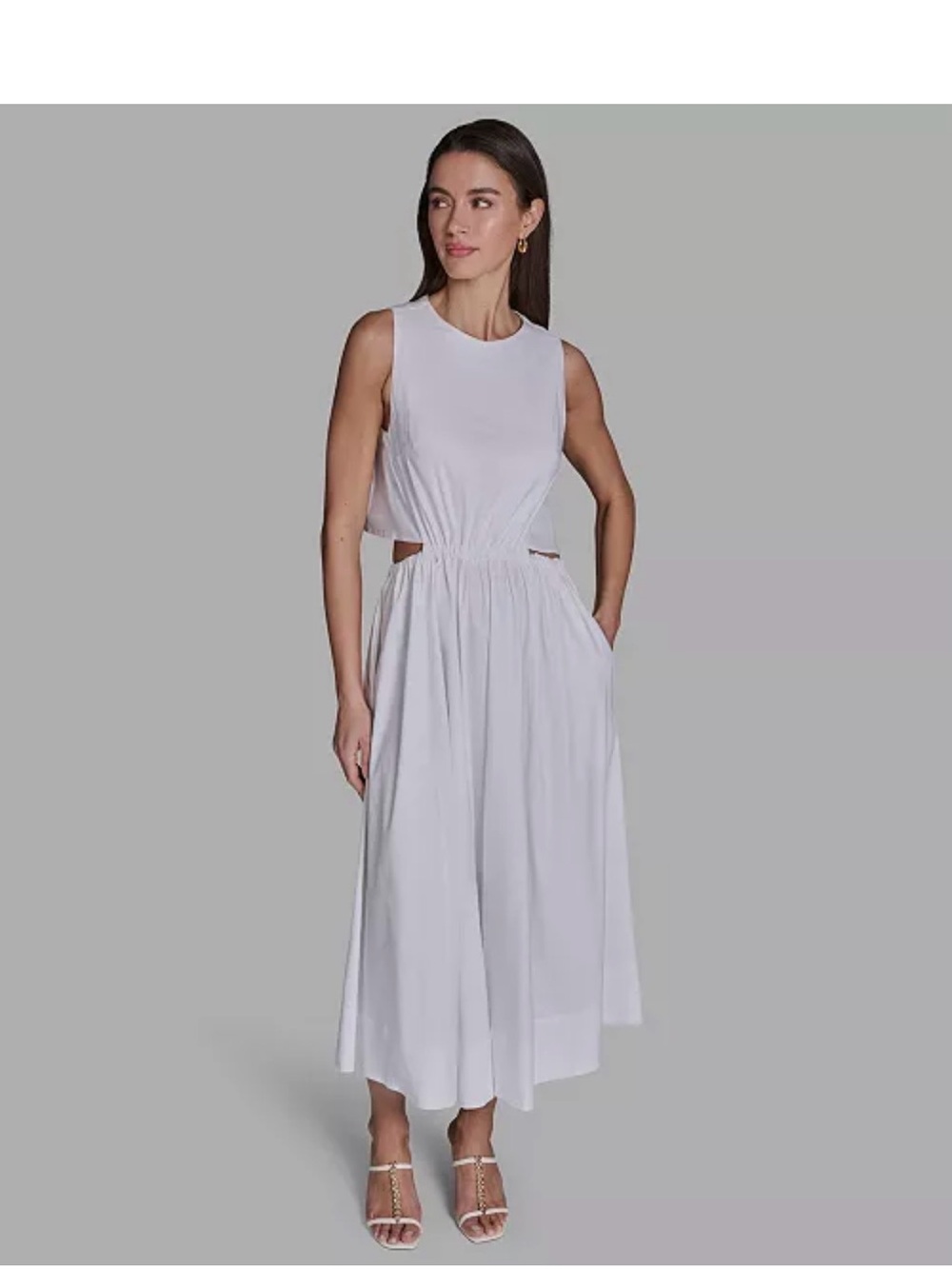 NWT BCBG cut out midi dress